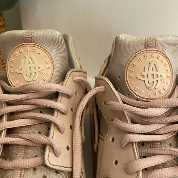 Nike Air Huarache Particle Pink Run SD Women’s 8 lace up tennis shoes sneakers - Picture 7 of 14